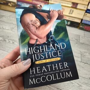 Highland Justice Sons of‎ Sinclair by Heather McCollum 2022 1st Edition Romance